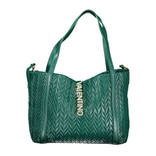 Mario Valentino Green Polyethylene Handbag