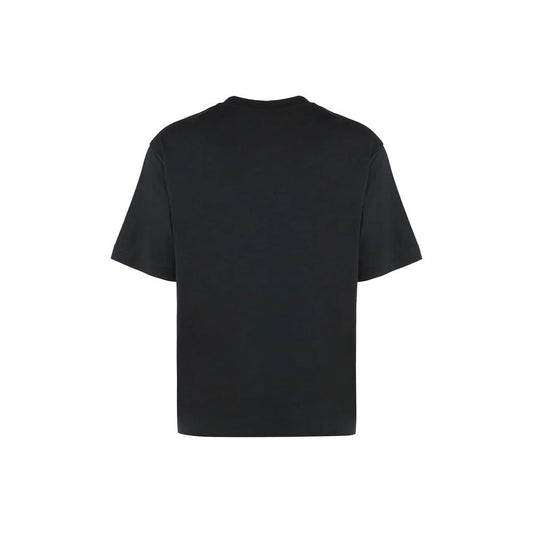Off-White Black Cotton T-Shirt
