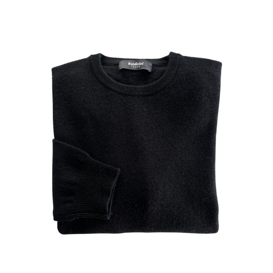 Baldinini Trend Black Cashmere Sweater