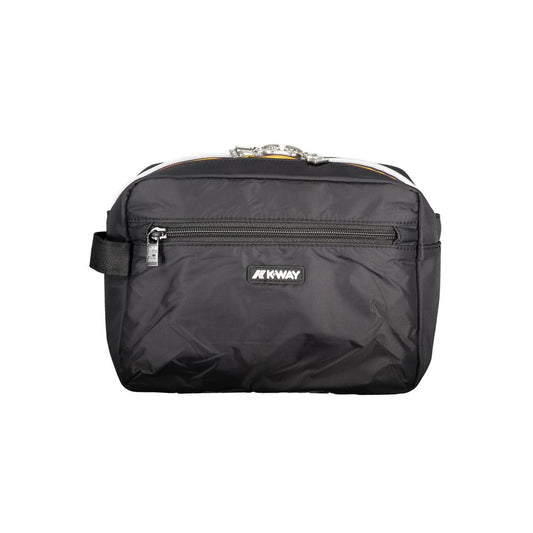 K-WAY Black Polyester Toiletry Bag