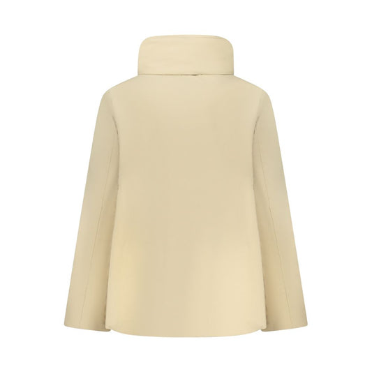 K-WAY Beige Nylon Women Jacket