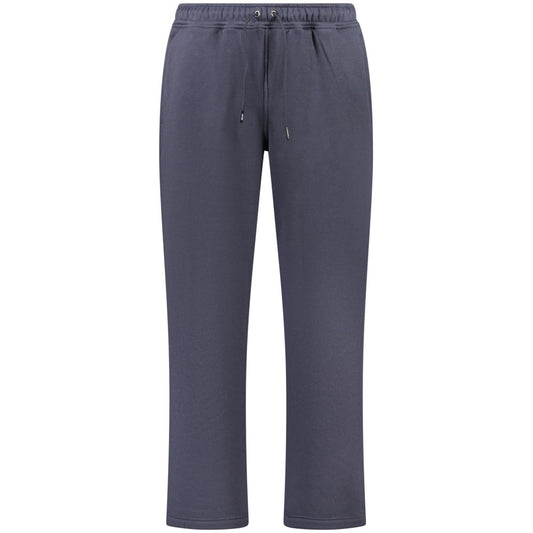 K-WAY Blue Cotton Men Trouser