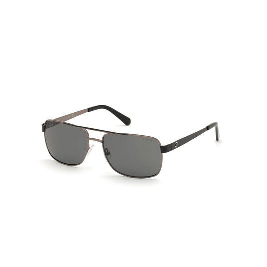 Guess Gray Metal Sunglasses