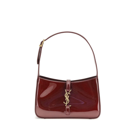 Saint Laurent Bordeaux Calf Leather Bos Taurus Shoulder Bag