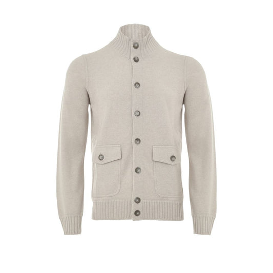 Gran Sasso Beige Cashmere Cardigan