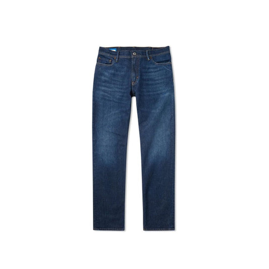 Acne Studios Blue Cotton Slim Fit Jeans