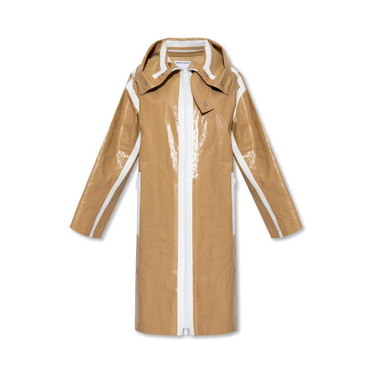Bottega Veneta Brown Linen Coat