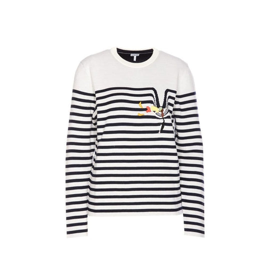 Loewe White Elastane Sweatshirt