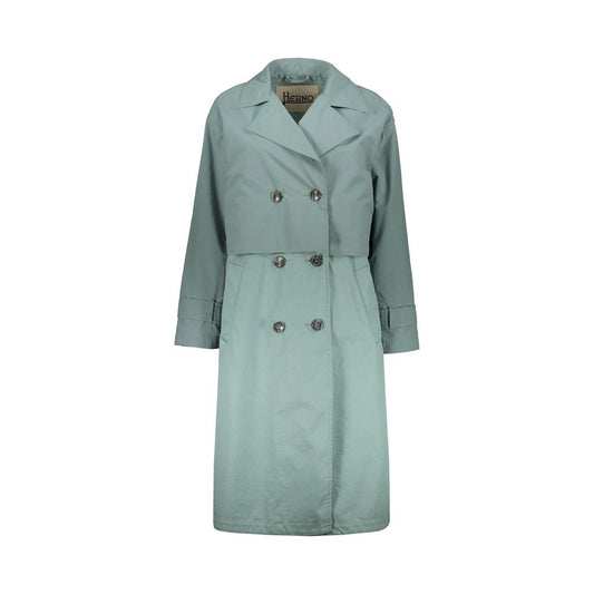 Herno Green Cotton Coat
