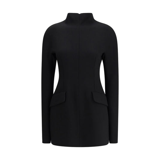 Max Mara Black Polyester Casual Dress