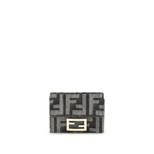 Fendi Black Fabric Shoulder Bag