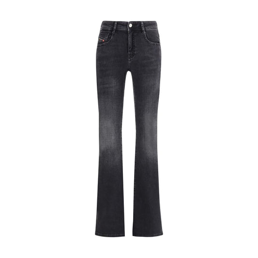 Diesel Blue Cotton Bootcut Jeans