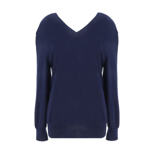 Prada Blue Cashmere Cardigan