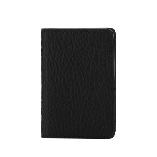 Margiela Black Calf Leather Bos Taurus Wallet
