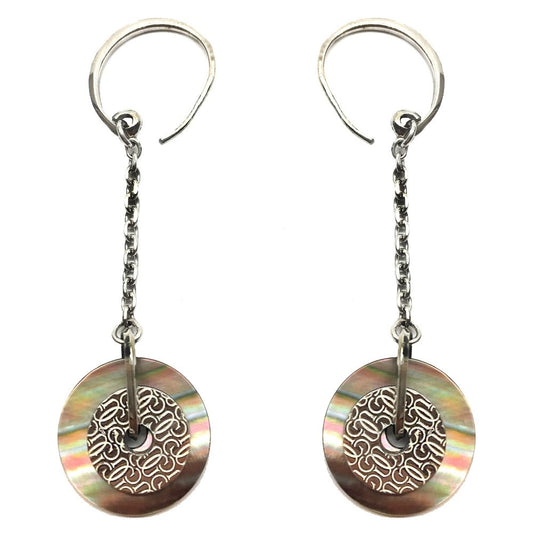 GC Silver Stainless Steel Earrings