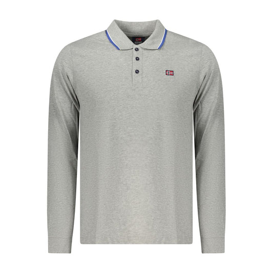 Norway 1963 Grigio Cotton Men Polo