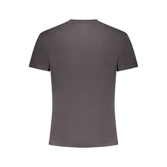 Tommy Hilfiger Grigio Cotton Men T-Shirt