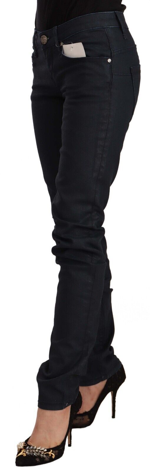 Woman wearing black pants and high heels