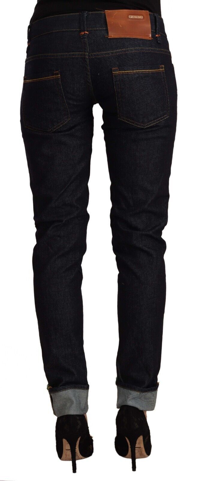 Pair of blue jeans on a mannequin
