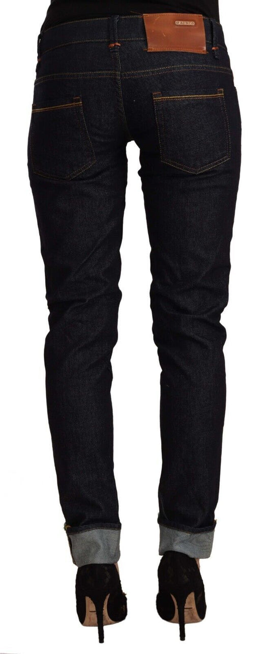 Pair of blue jeans on a mannequin
