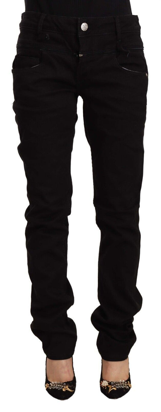 Pair of black pants on a mannequin