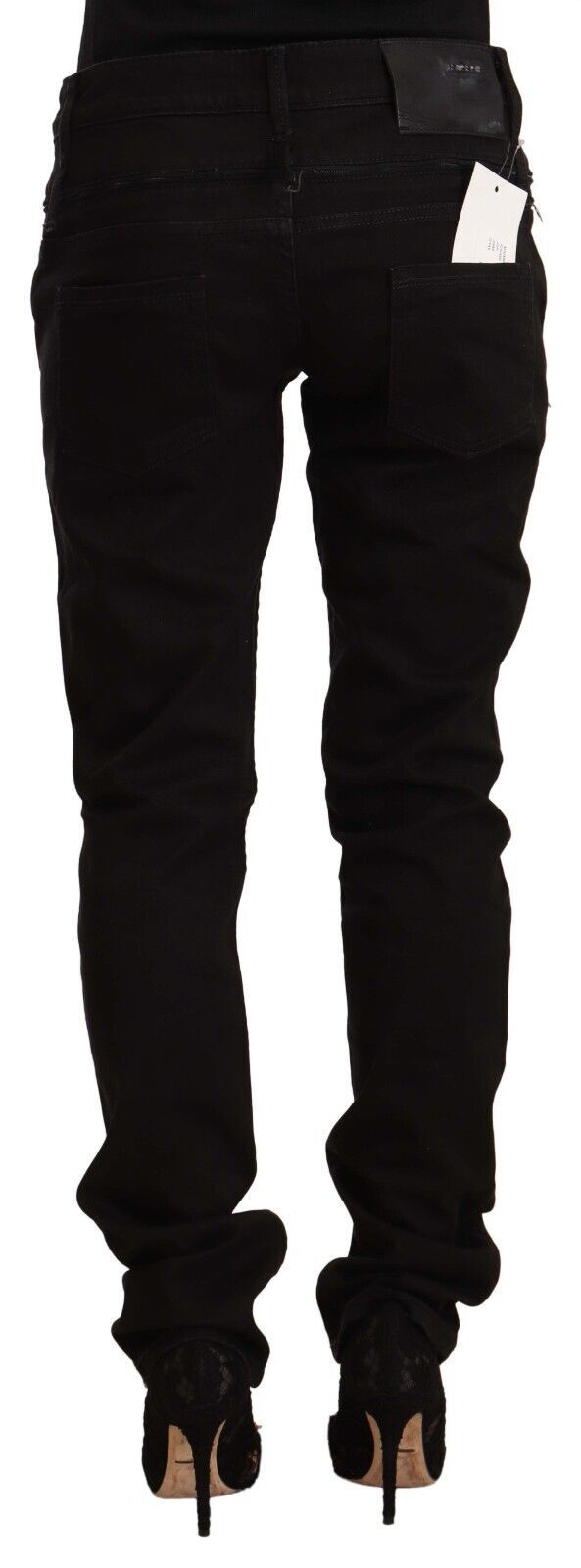 Pair of black pants on a mannequin