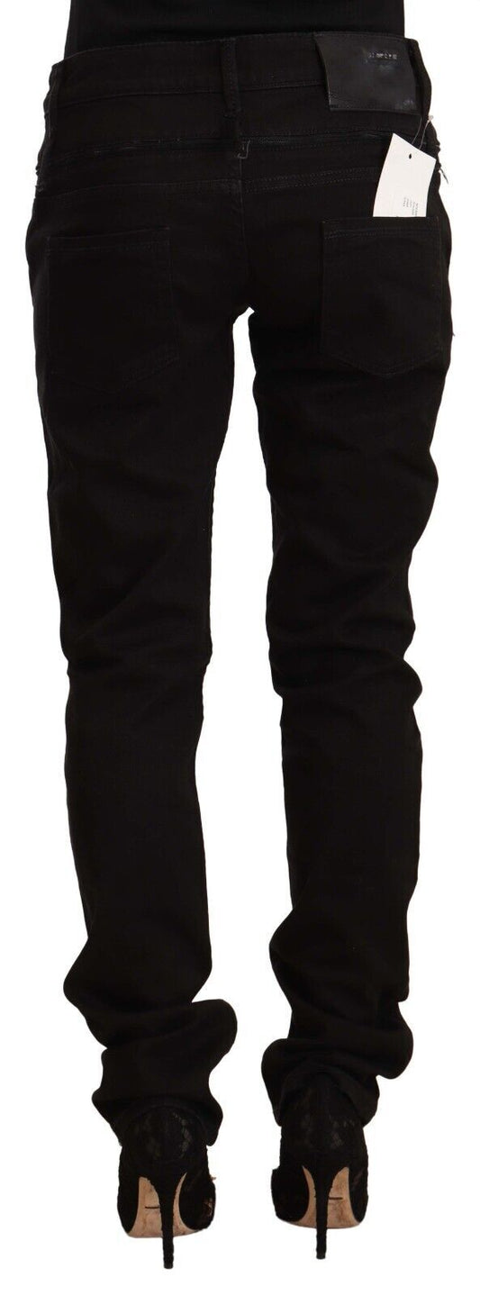 Pair of black pants on a mannequin