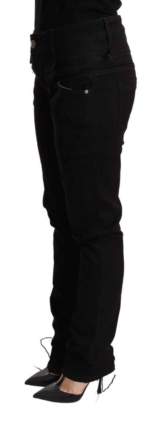 Pair of black pants on a mannequin