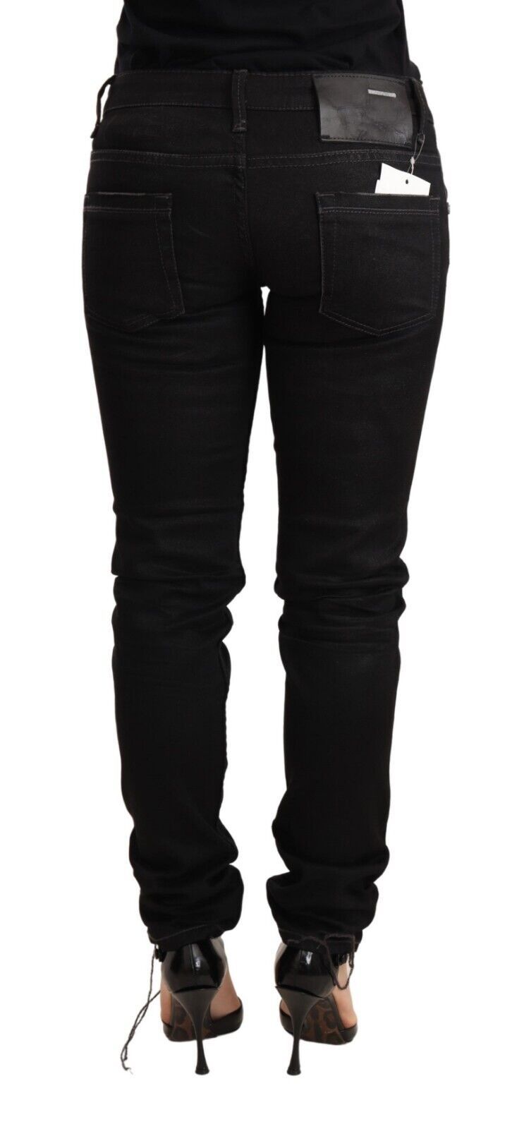 Pair of black jeans on a mannequin