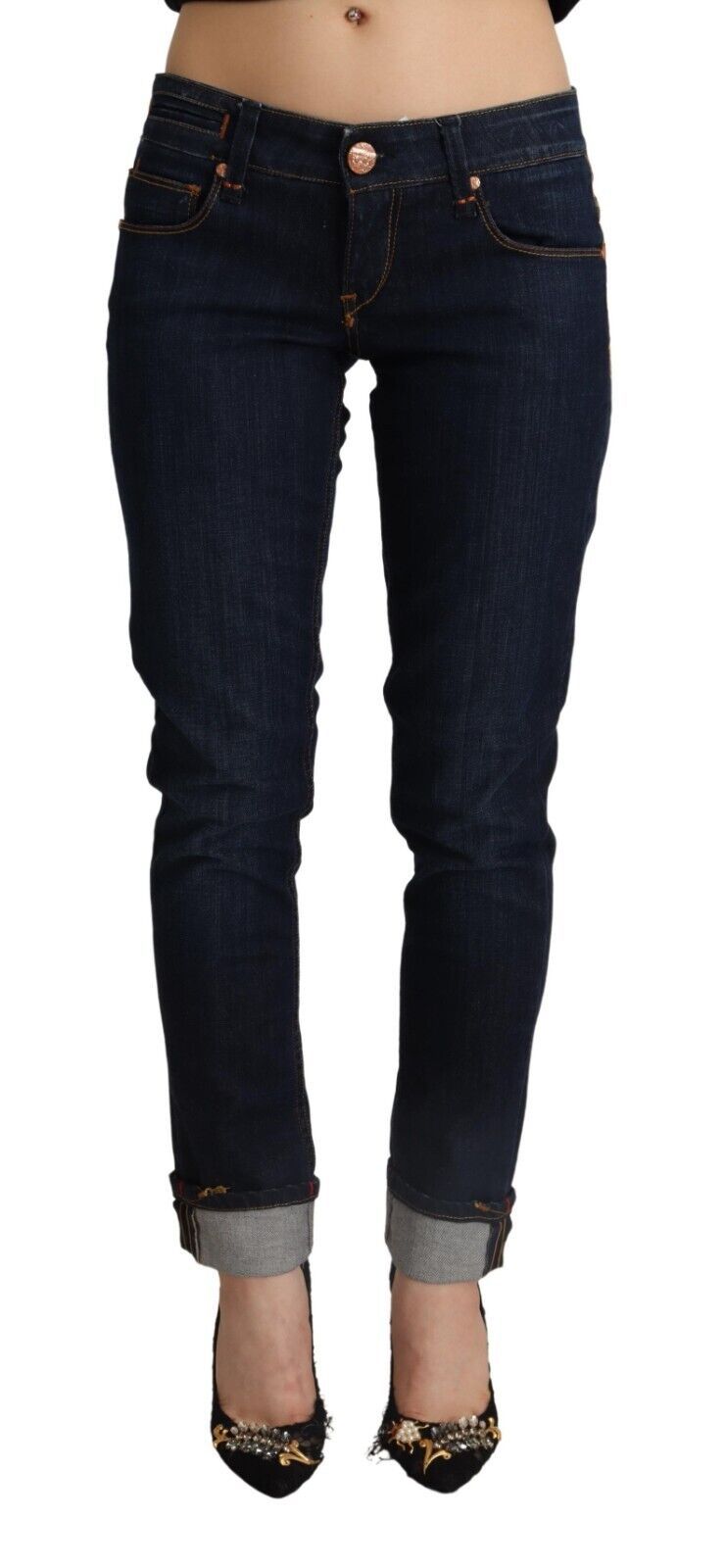 Pair of women's blue jeans