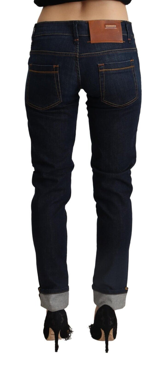 Pair of blue jeans on a mannequin