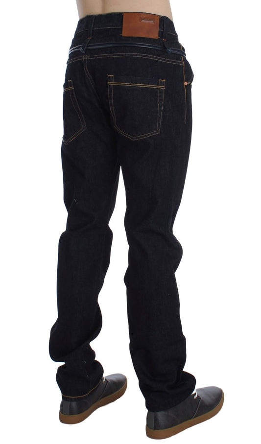 Pair of blue jeans on a mannequin