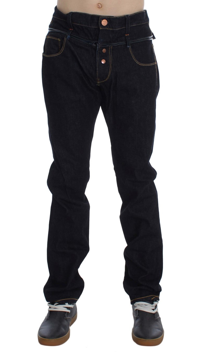 Pair of blue jeans on a mannequin