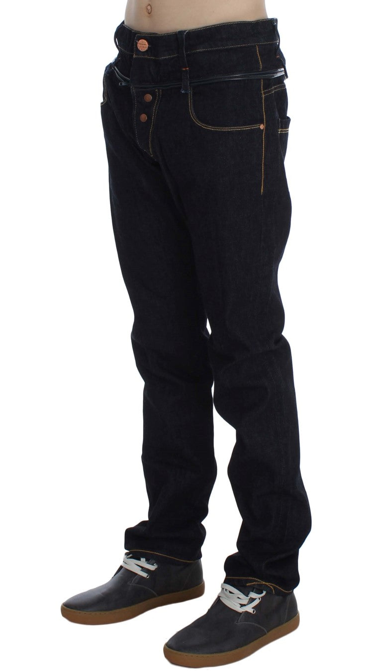 Pair of blue jeans on a mannequin