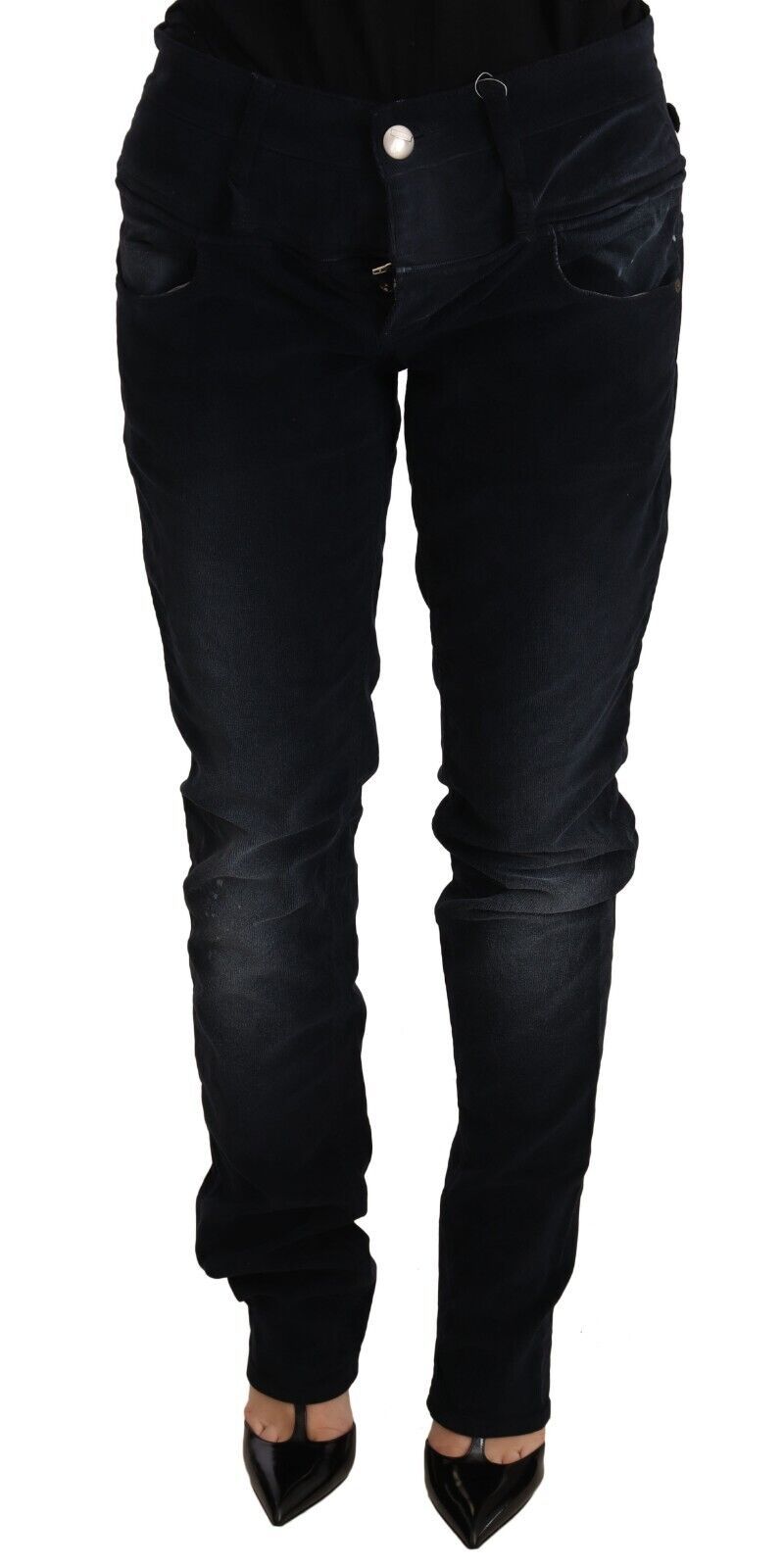 Pair of black jeans on a mannequin