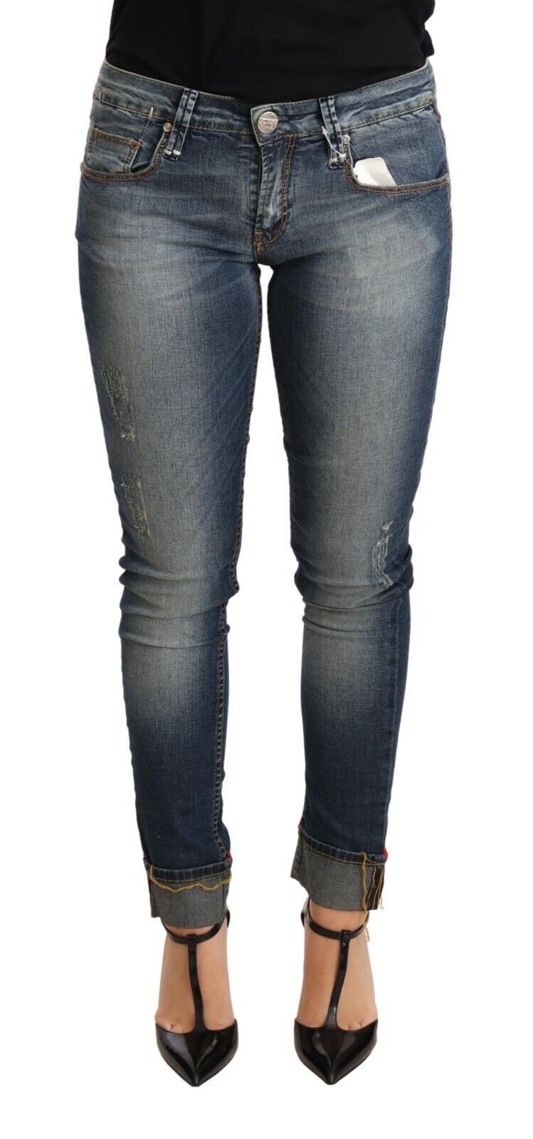 Pair of women's jeans on a mannequin