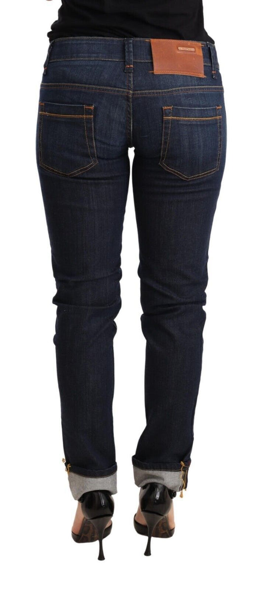 Pair of blue jeans on a mannequin