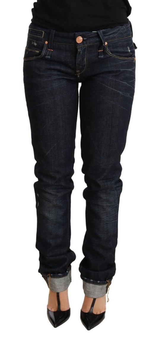 Pair of blue jeans on a mannequin