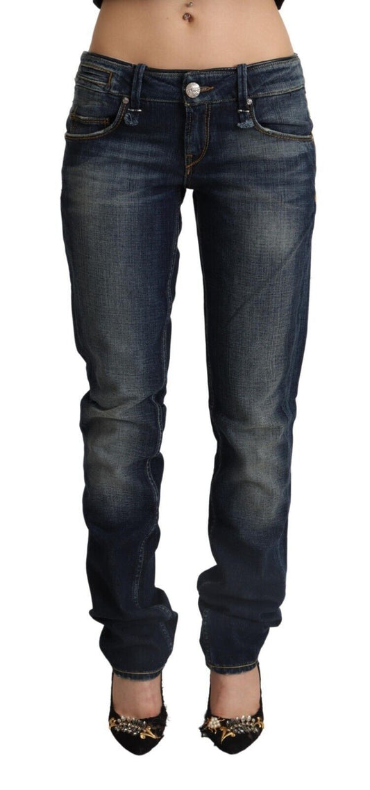 Pair of blue denim jeans