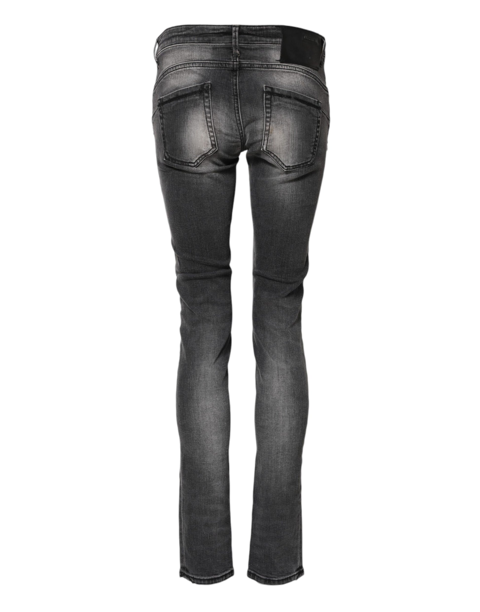 Pair of blue jeans on a mannequin