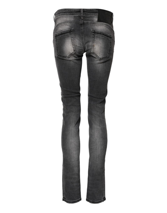Pair of blue jeans on a mannequin