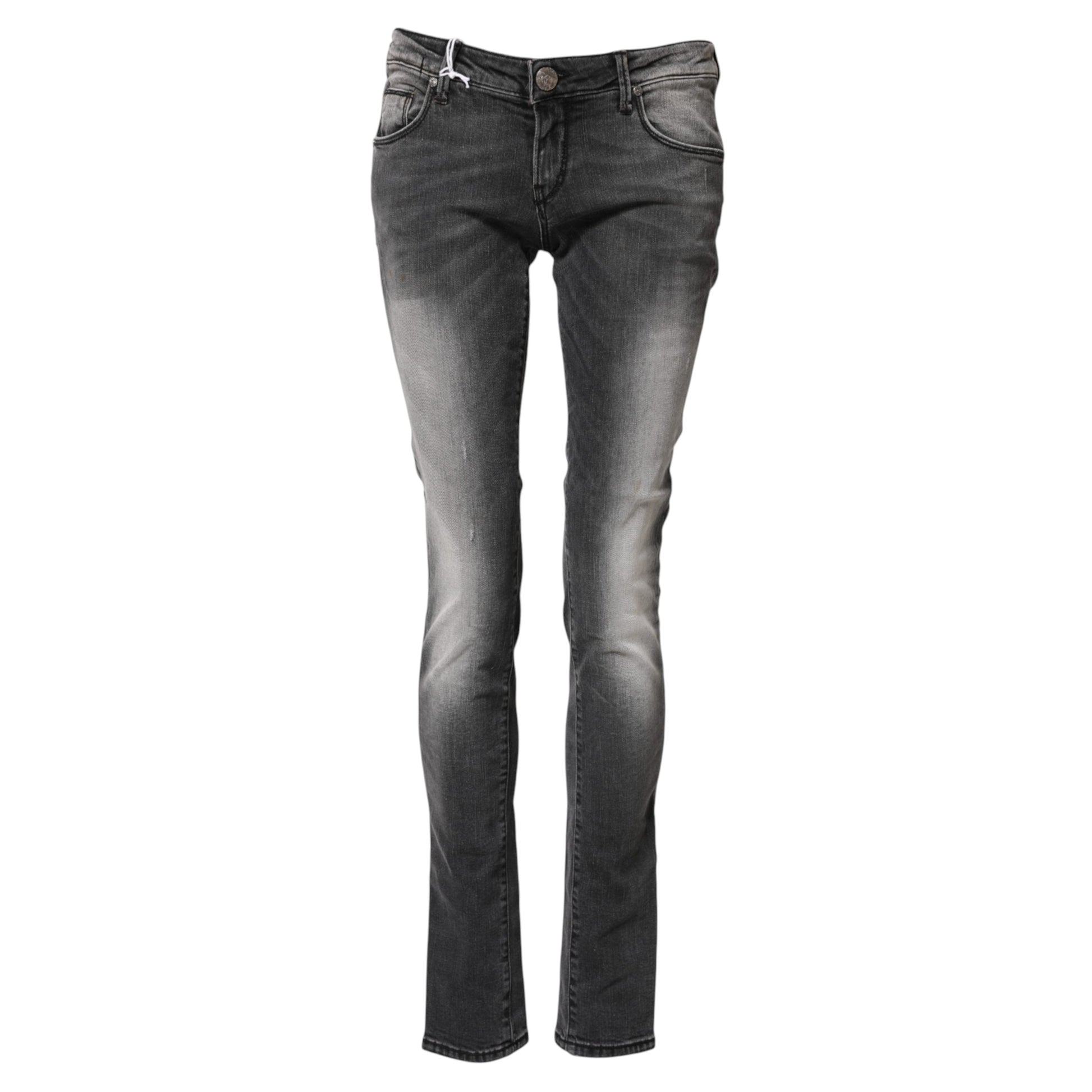 Pair of blue jeans on a mannequin