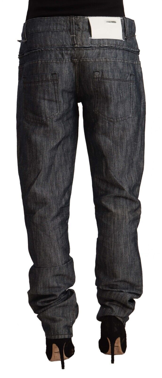 Pair of blue jeans on a mannequin