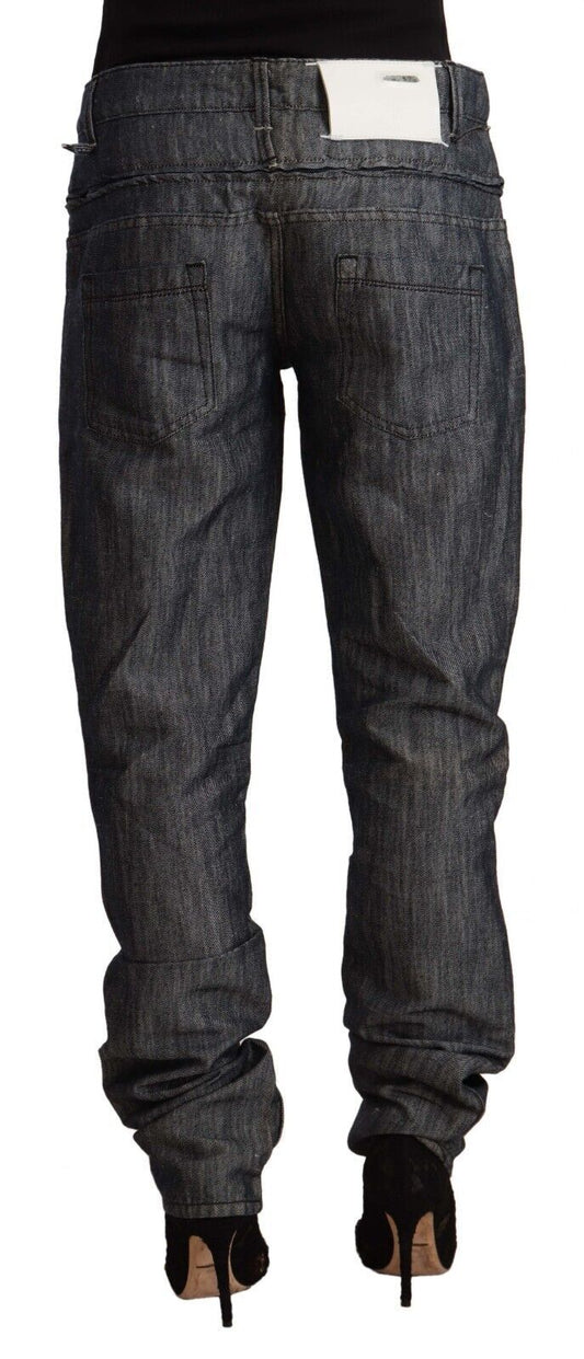 Pair of blue jeans on a mannequin
