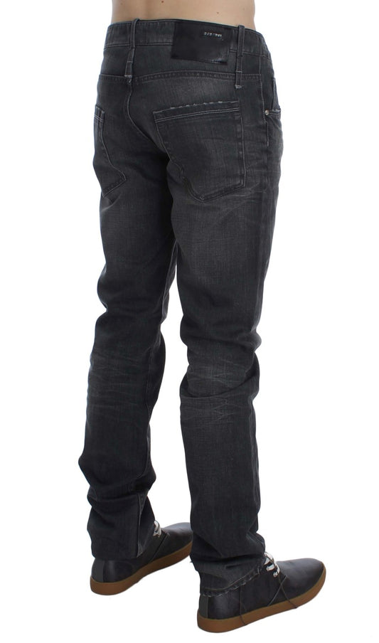 Pair of blue jeans on a mannequin