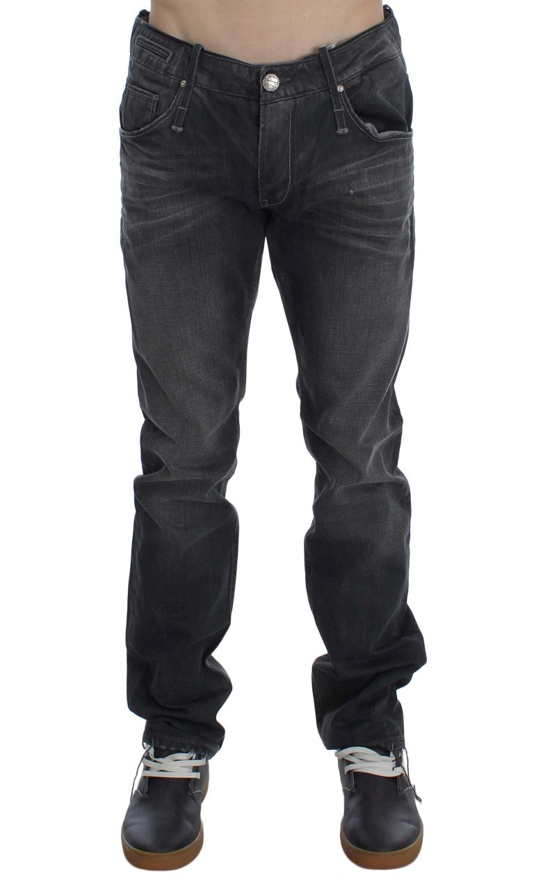 Pair of blue jeans on a mannequin