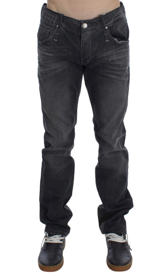 Pair of blue jeans on a mannequin