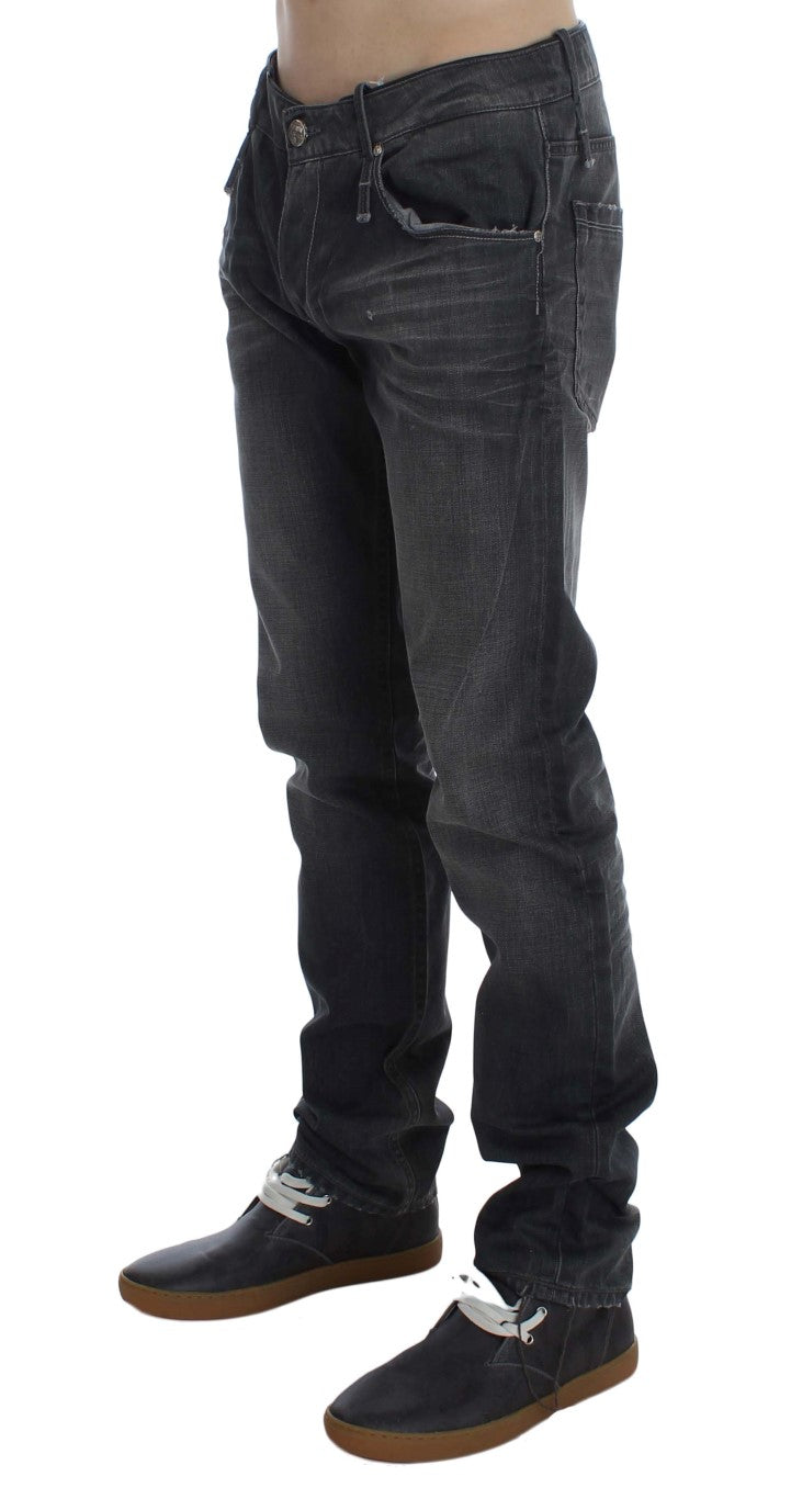 Pair of blue jeans on a mannequin