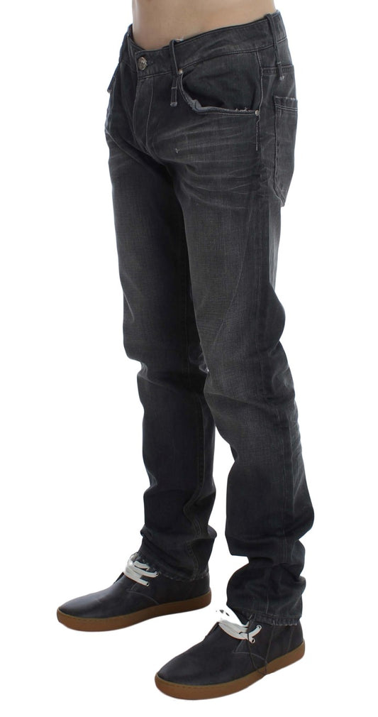 Pair of blue jeans on a mannequin