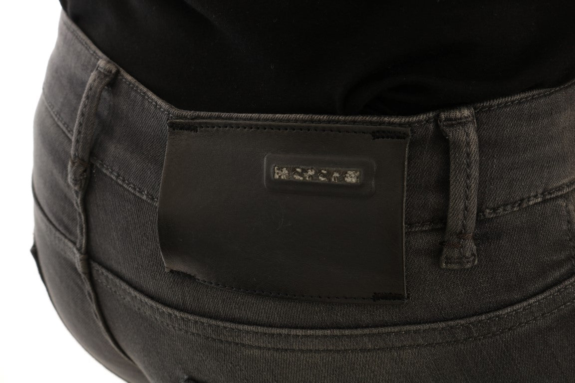 Pocket on blue jeans